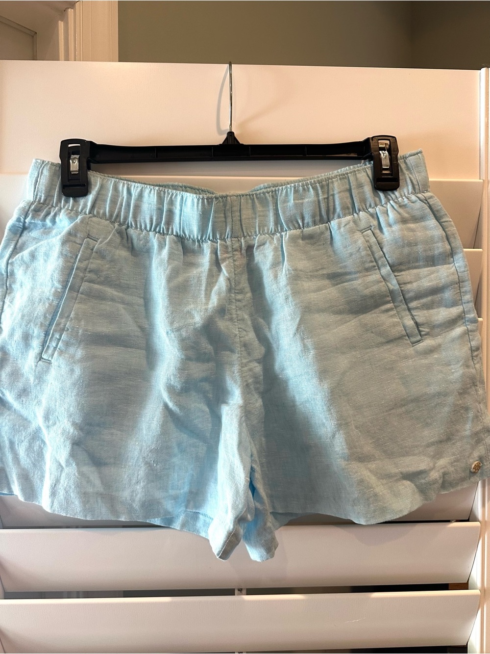 Lilly Pulitzer Light Blue High Waist Women’s Shorts